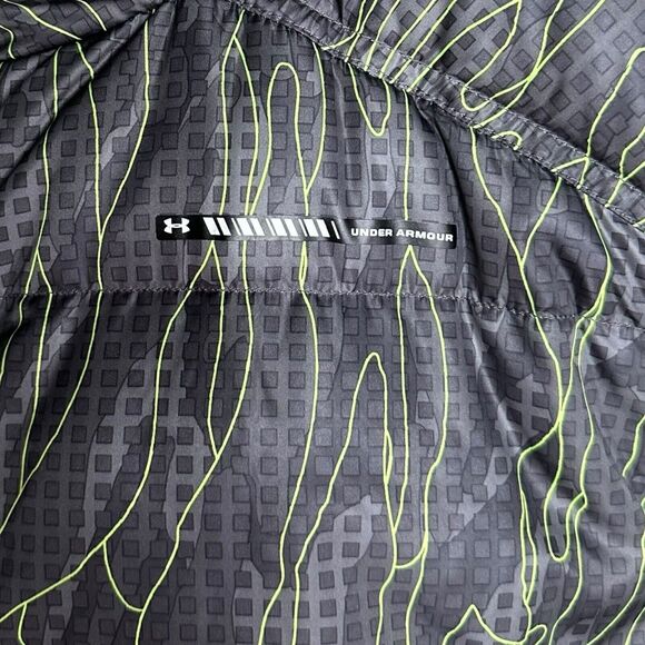 Under Armour Puffer Vest 700 Fill Down Mens Sz 2XL XXL Reversible Logo Warm UA - Picture 5 of 14